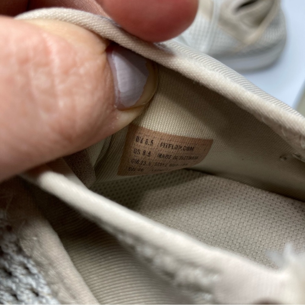 Fitflop‎ sneakers white size 8.5 - Picture 8 of 9